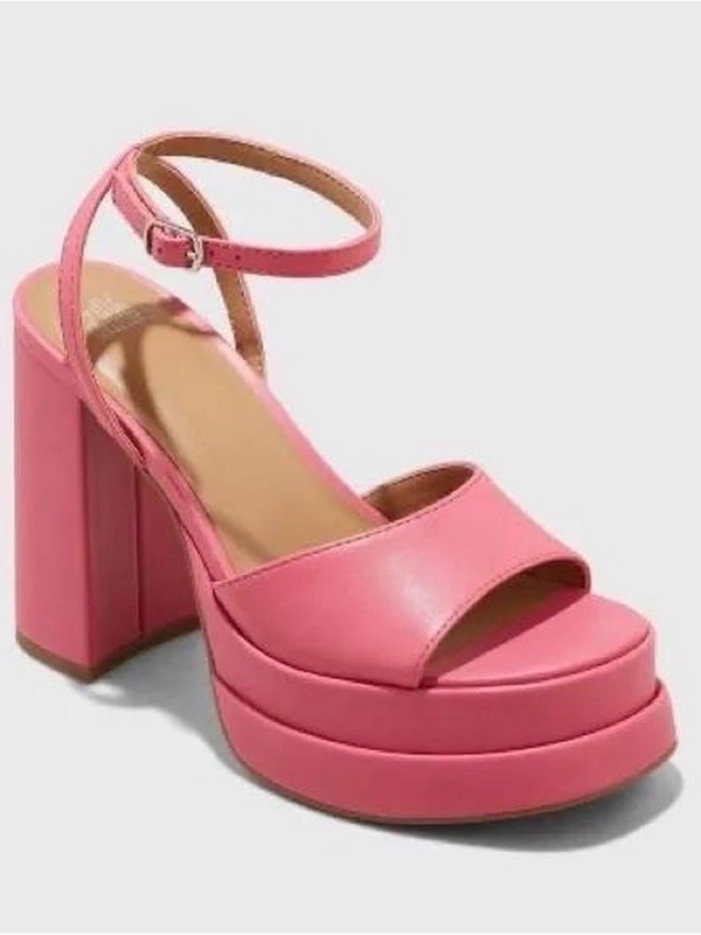 Wild Fable Pink Platform Sandal Heels